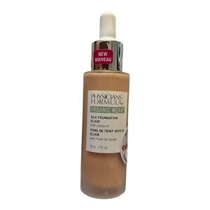 Physicians Formula Organic Wear Silk Foundation Elixir 06 Medium-to-Tan 1oz